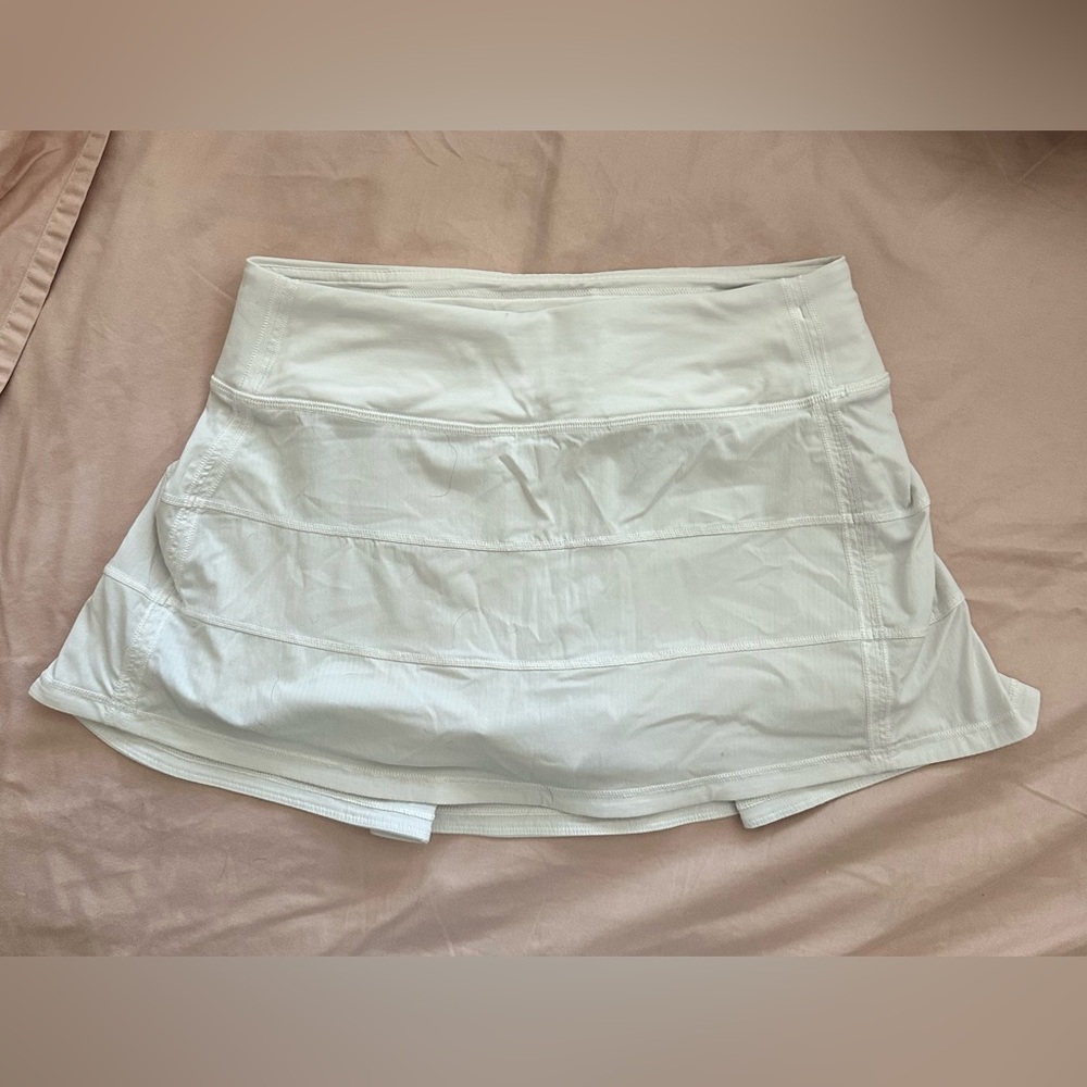Lululemon White Athletic Skort
